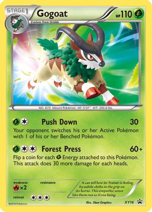 Gogoat XY16/211 - XY Promos Holofoil