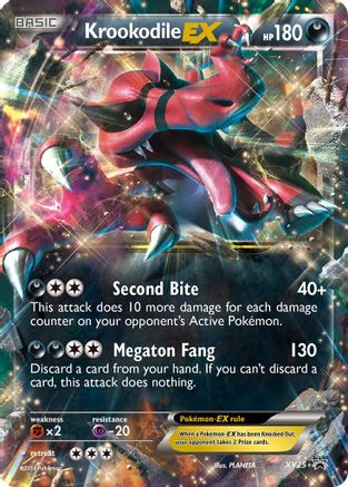Krookodile EX XY25/211 - XY Promos Holofoil