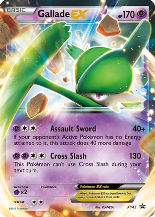 Gallade EX XY45/211 - XY Promos Holofoil