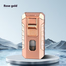 Three Fire Straight Blue Flame Cigar Lighter