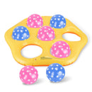 Inflatable Tic-Tac-Toe Pool Game Set with 7 Balls