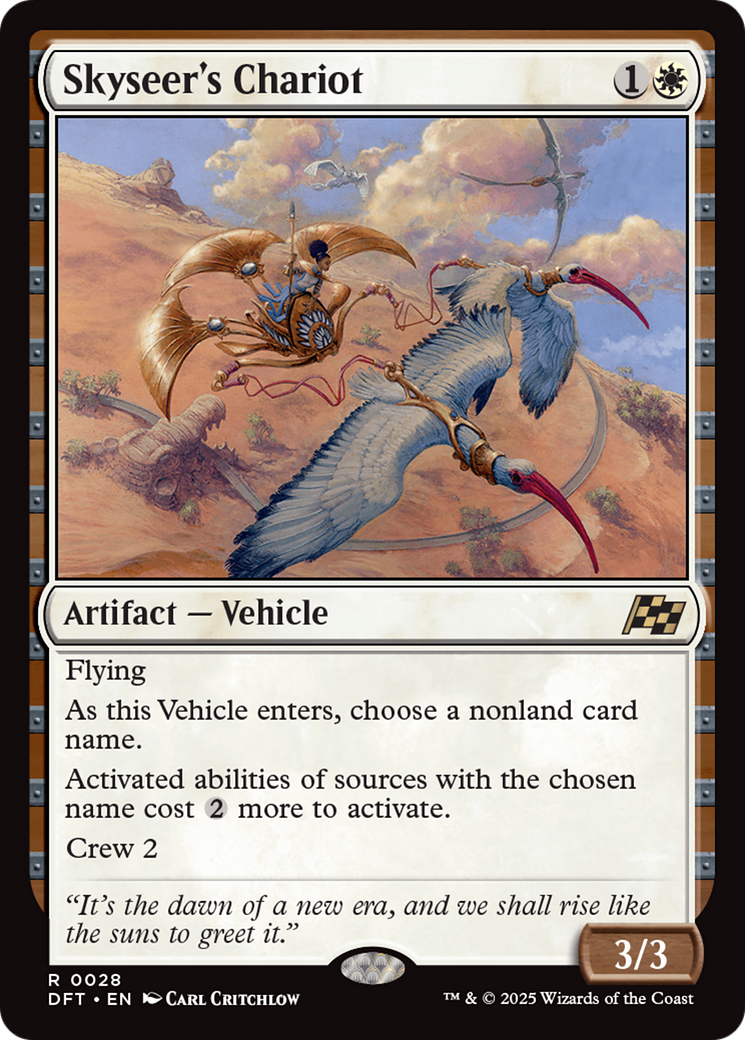 Skyseer's Chariot (DFT-028) - Aetherdrift