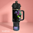 Striped Spooky Bauble Charm - Tumbler Handle Charm