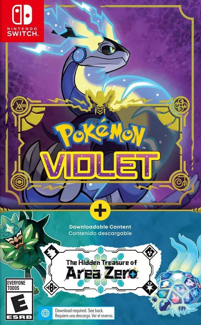 Pokémon Violet + The Hidden Treasures of Area Zero (NIntendo Switch)