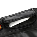 Men's Leather Briefcase Large Capacity 17-inch