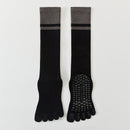 Color-blocked Ankle Cuffs Five-finger Yoga Calf Socks