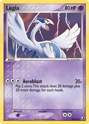 Lugia (EX Unseen Forces) 029/115 - Deck Exclusives Holofoil