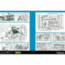 Back to the Future: The Ultimate Visual History Collector's Edition Hardcover book with Sculpted Movie Poster [2017]