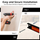 18 Inch Magnetic Tool Holder Strip with Mounting Screws