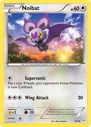 Noibat (#) 012 - XY Trainer Kit Sylveon & Noivern