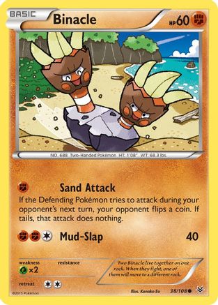 Binacle 038/108 - XY  Roaring Skies