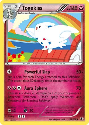 Togekiss 045/108 - XY  Roaring Skies