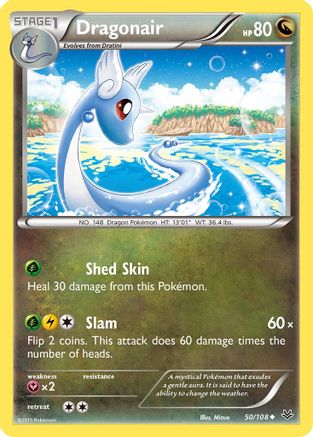 Dragonair 050/108 - XY  Roaring Skies Reverse Holofoil