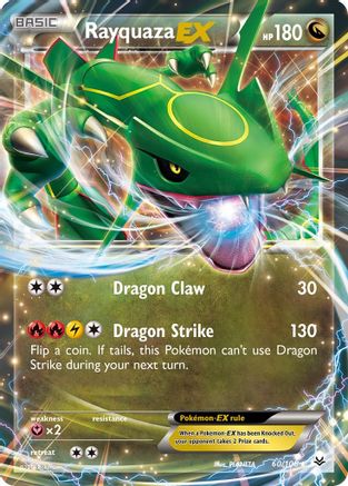 Rayquaza EX 060/108 - XY  Roaring Skies Holofoil