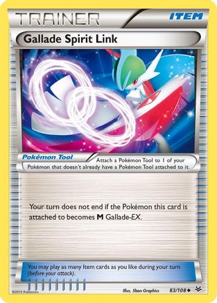 Gallade Spirit Link 083/108 - XY  Roaring Skies