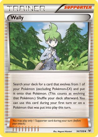 Wally 094/108 - XY  Roaring Skies