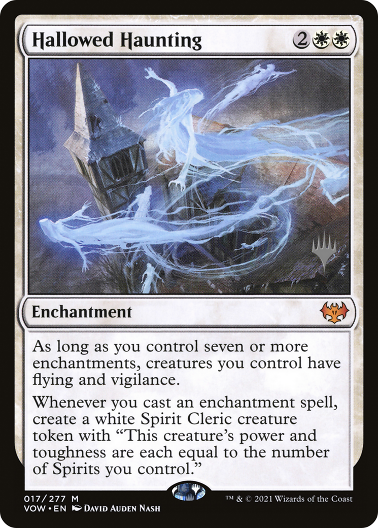 Hallowed Haunting (PPBRO-017) - Innistrad: Crimson Vow Promos Foil