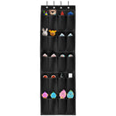 Over the Door Shoes Rack 20-Pocket Organizer 5-Layer Hanging Storage Shelf for Kids Shoes Closet Cabinet Slippers Small Toys
