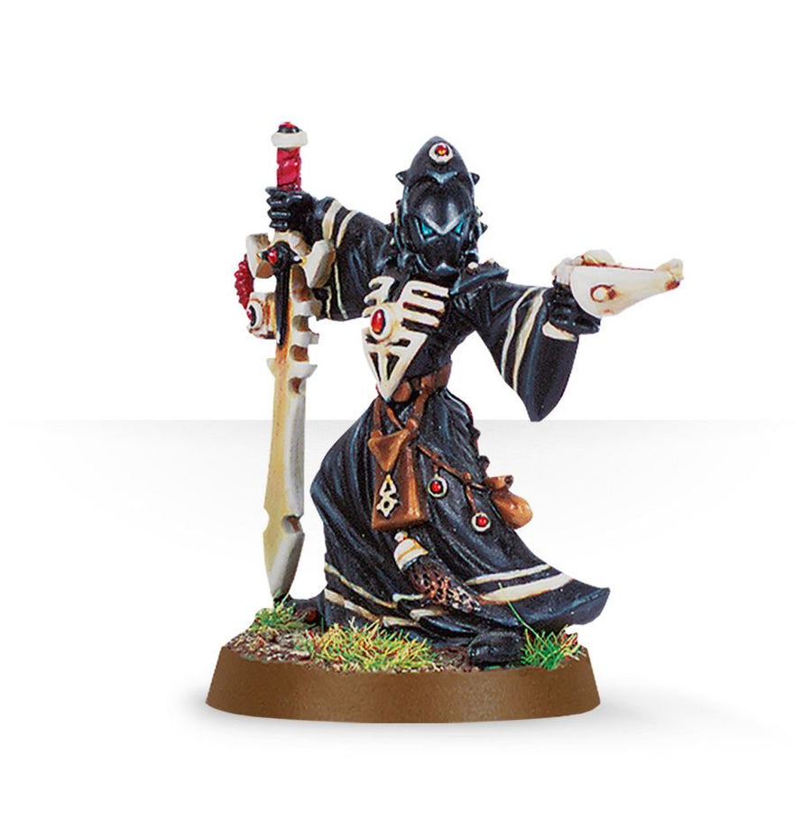 Warhammer 40K: Craftworlds - Warlock with Witch Blade and Shuriken Pistol