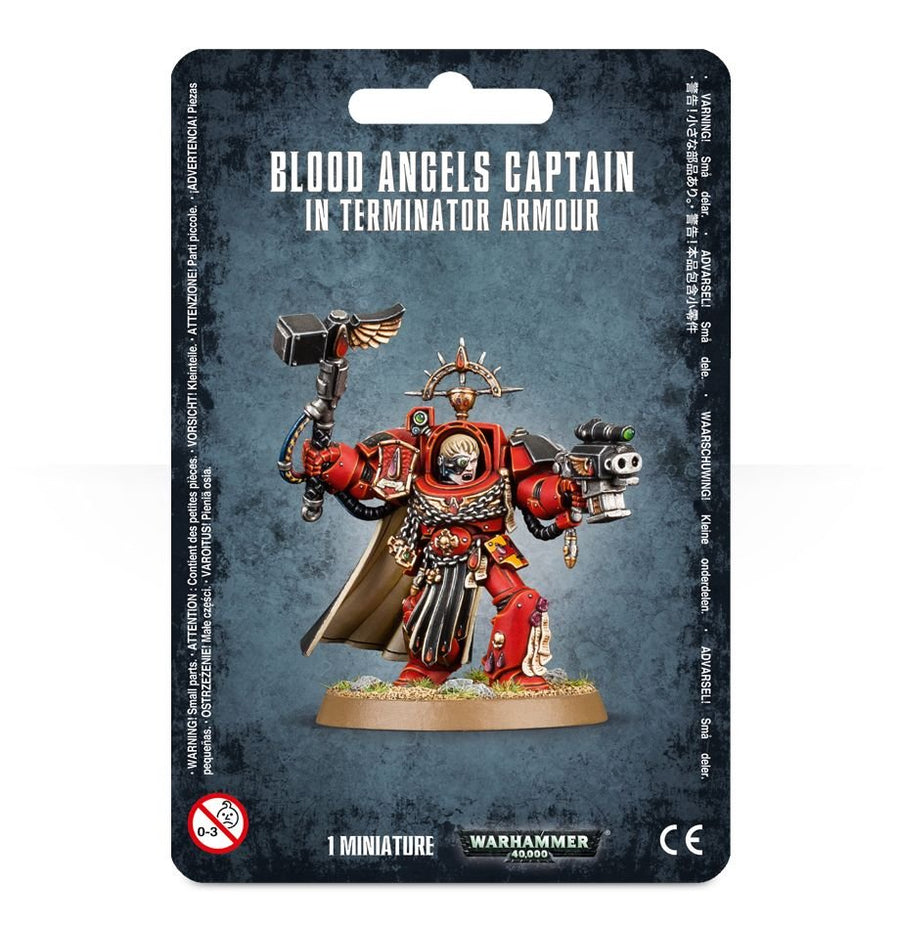 Warhammer 40K: Blood Angels - Captain In Terminator Armour