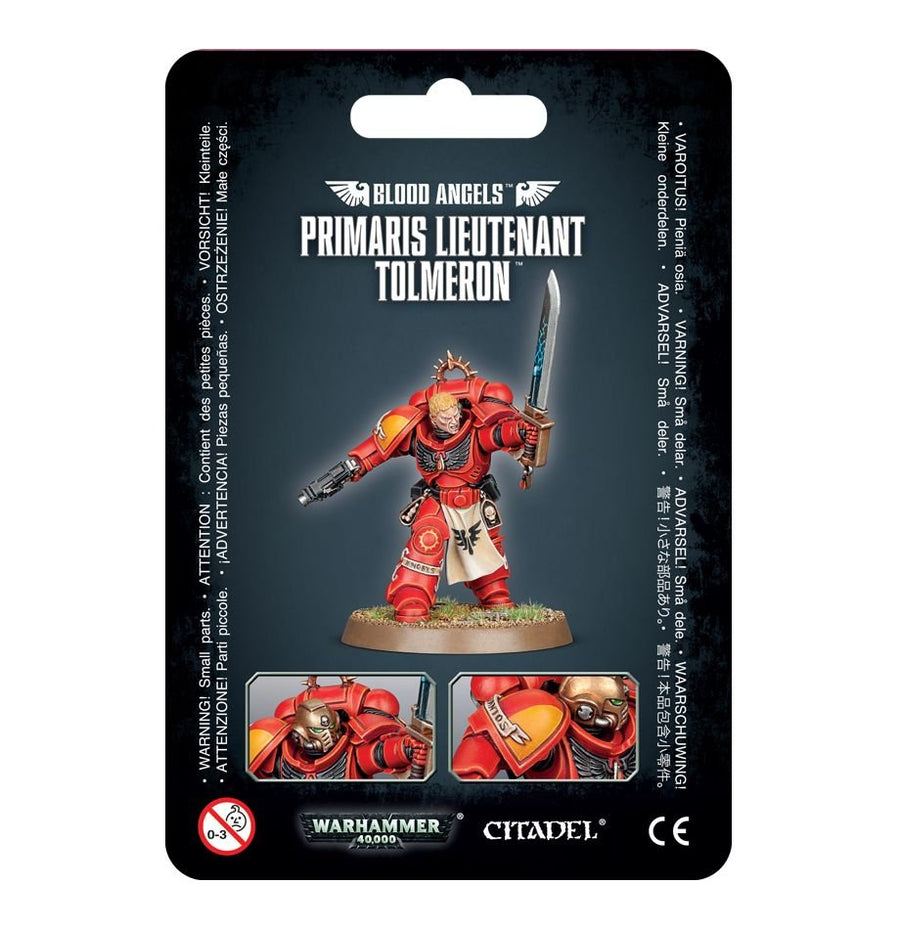 Warhammer 40K: Blood Angels - Primaris Lieutenant Tolmeron