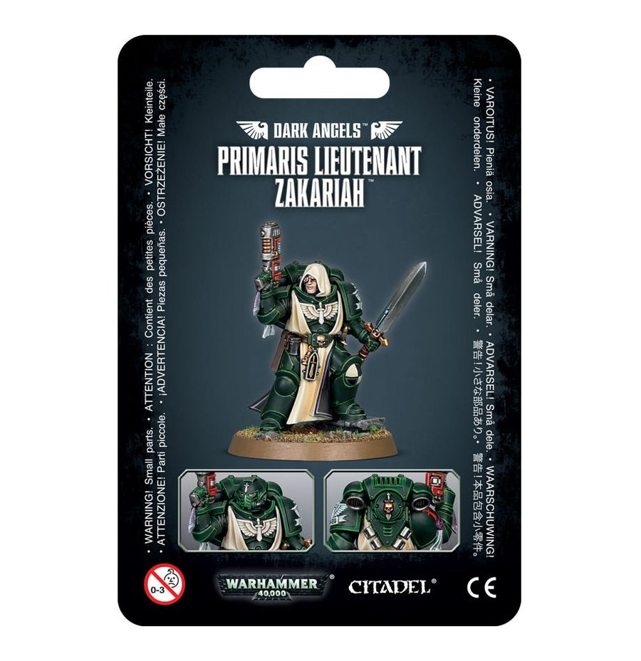 Warhammer 40K: Dark Angels - Primaris Lieutenant Zakariah