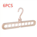 9-hole Space Saving Clothes Hanger Organizer