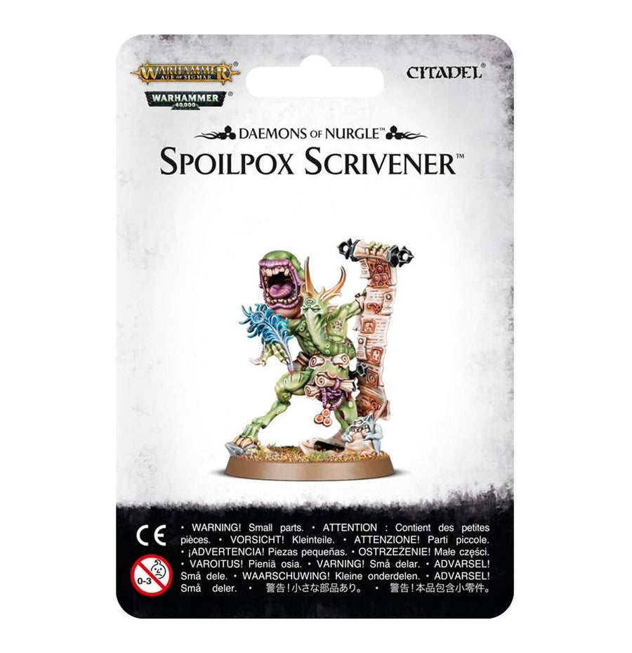 Warhammer 40K: Chaos Daemons Nurgle - Spoilpox Scrivener