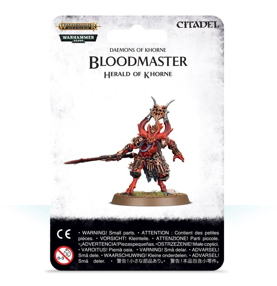 Warhammer 40K: Chaos Daemons - Bloodmaster, Herald of Khorne