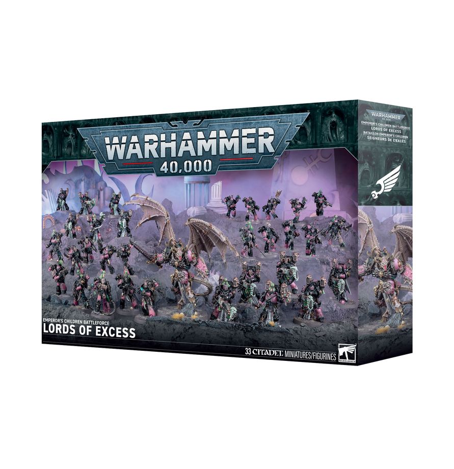 Warhammer 40k: Emperor's Children - Lords of Excess Battleforce