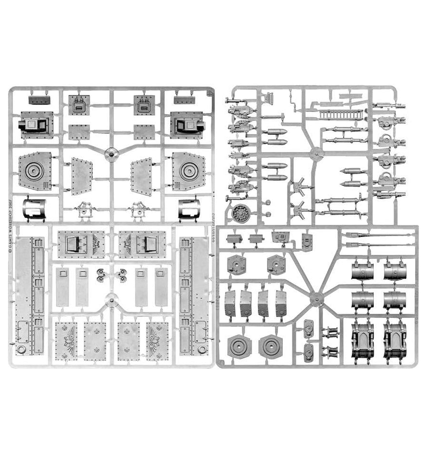 Warhammer 40K: Astra Militarum - Baneblade Sponsons And Accessories