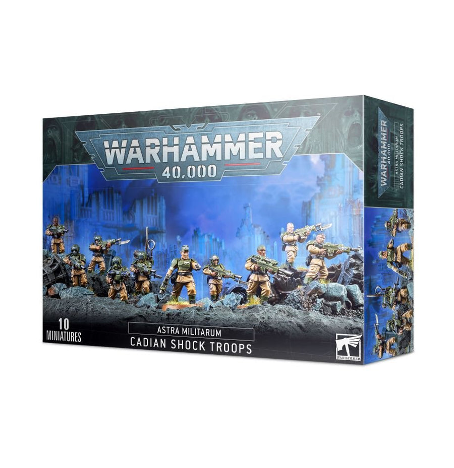 Warhammer 40K: Astra Militarum - Cadian Shock Troops