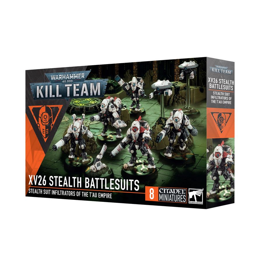 Wahammer 40k: Kill Team - T'au Empire Stealth Battlesuits