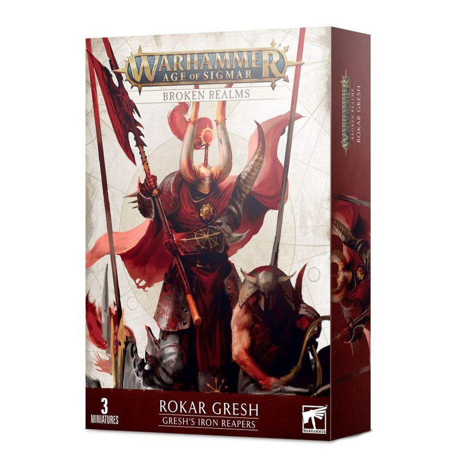 Warhammer: Broken Realms - Slaves to Darkness Rokar Gresh and Gresh's Iron Reapers