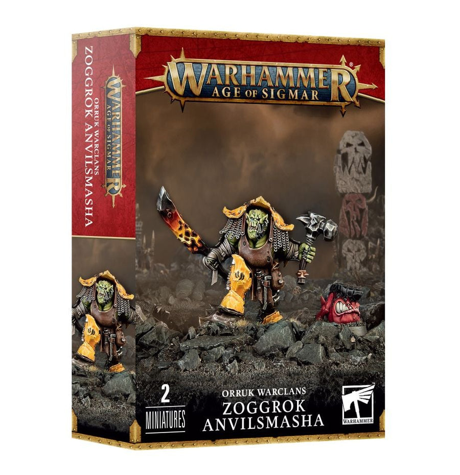 Age of Sigmar: Zoggrok Anvilsmasha - Orruk Warclans Character