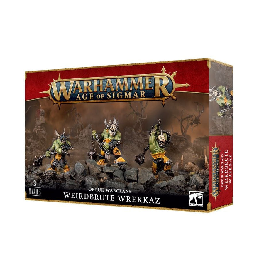 Age of Sigmar: Weirdbrute Wrekkaz - Orruk Warclans Unit