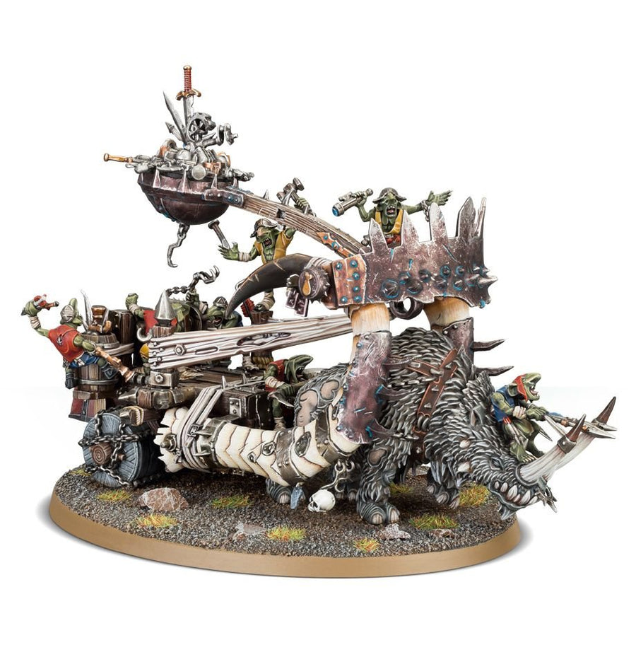 Warhammer: Ogor Mawtribes - Gnoblar Scraplauncher/Ironblaster