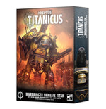 Adeptus Titanicus - Warbringer Nemesis Titan w/ Quake Cannon, Volcano Cannon & Laser Blaster