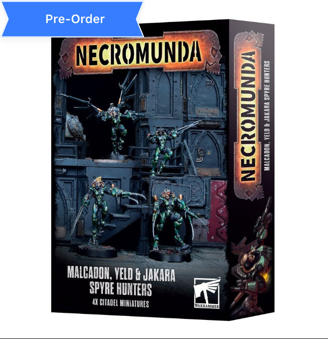 Necromunda: Malcadon, Yeld, & Jakara Spyre Hunters