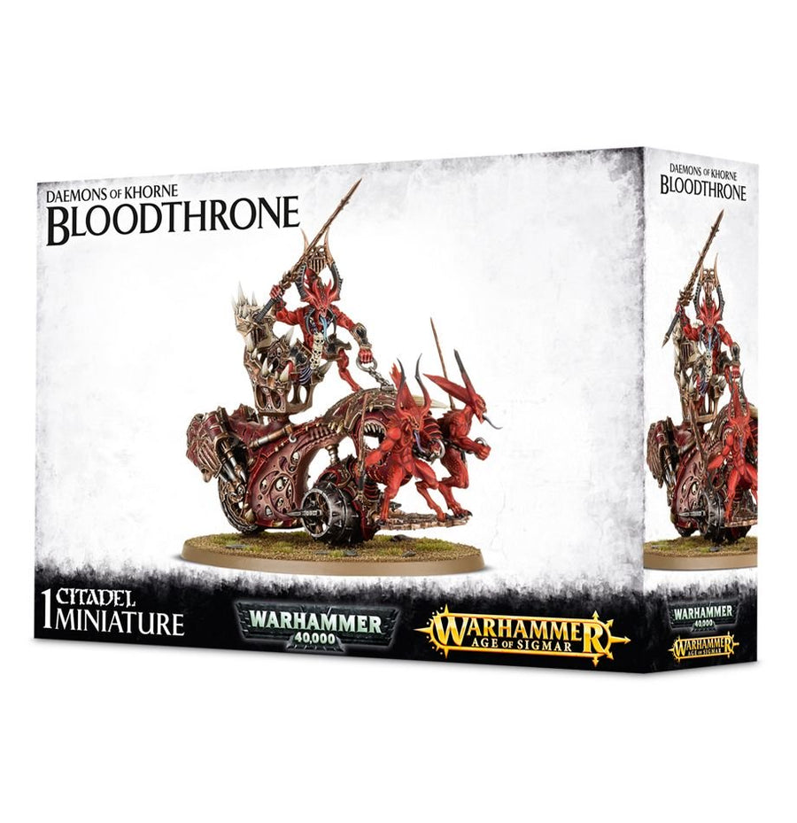 Warhammer 40K: Chaos Daemons - Khorne Bloodthrone/Khorne Skull Cannon