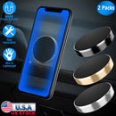 2 Pack Universal Magnetic Car Mounts Dashboard Magnetic Phone Holder Stand Fit for iPhone Galaxy Most Smartphones
