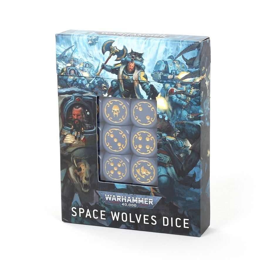 Warhammer 40K: Space Wolves - Dice Set