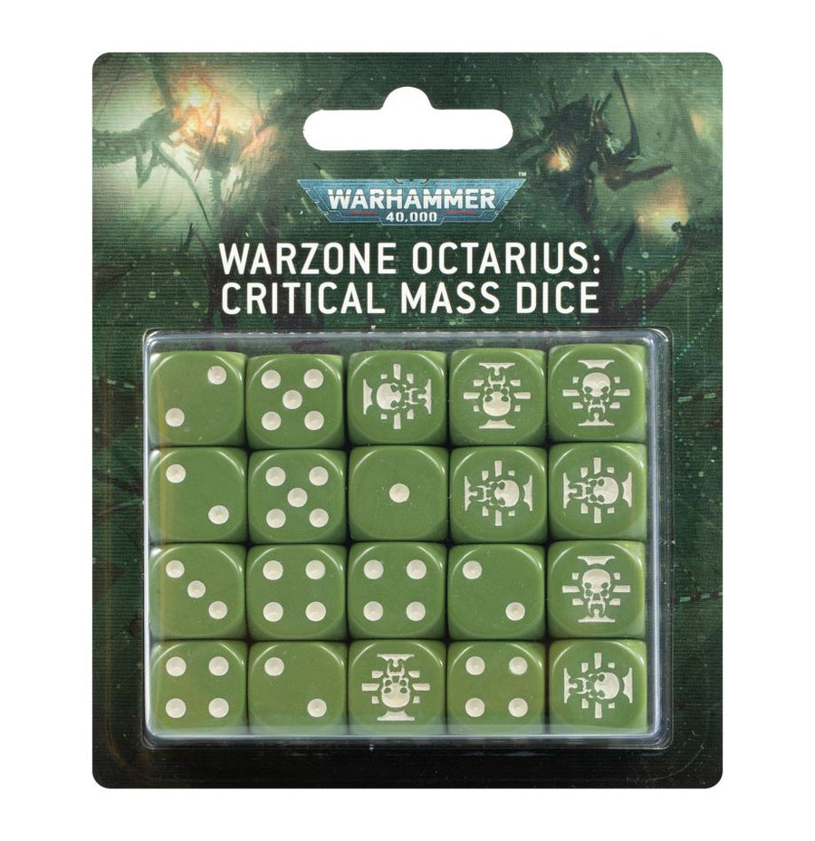 Warhammer 40K: War Zone Octarius – Critical Mass Dice set