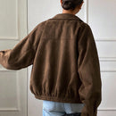 Women's Casual Versatile Suede Casual Jacket