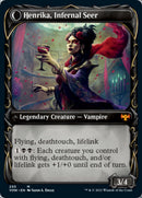 Henrika Domnathi // Henrika, Infernal Seer (VOW-293) - Innistrad: Crimson Vow: (Showcase, Double Faced Transform)