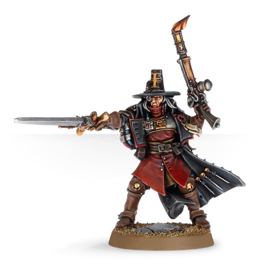 Warhammer 40K: Inquisition - Inquisitor with Inferno Pistol & Power Sword