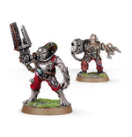 Warhammer 40K:  Space Marine Servitors with Plasma Cannon