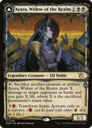 Ayara, Widow of the Realm // Ayara, Furnace Queen (MOM-296) - March of the Machine: (Showcase) Foil