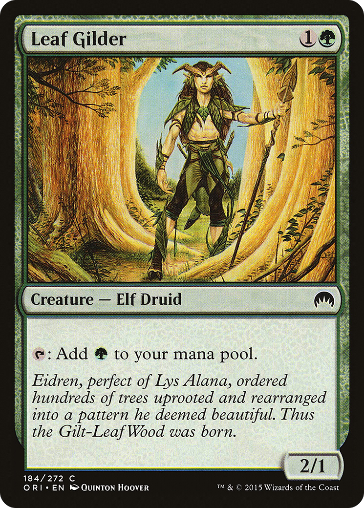 Leaf Gilder (ORI-184) - Magic Origins Foil
