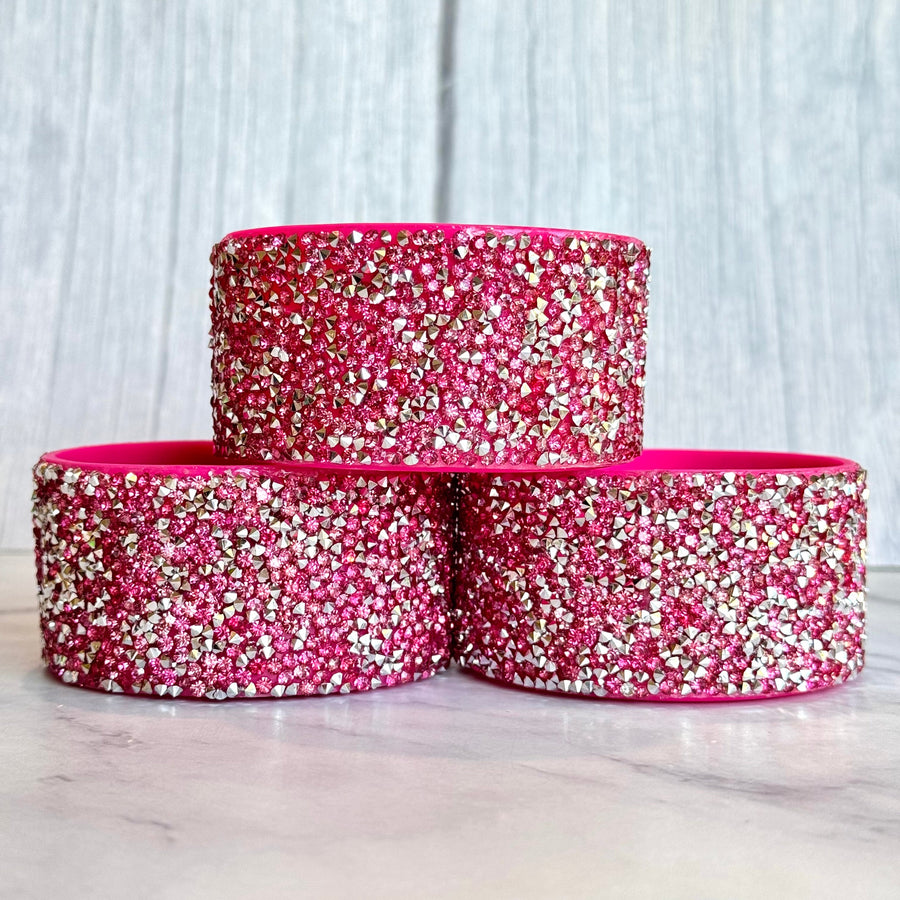 PINK DRUZY BLING Tumbler Boot -fits 40oz New!